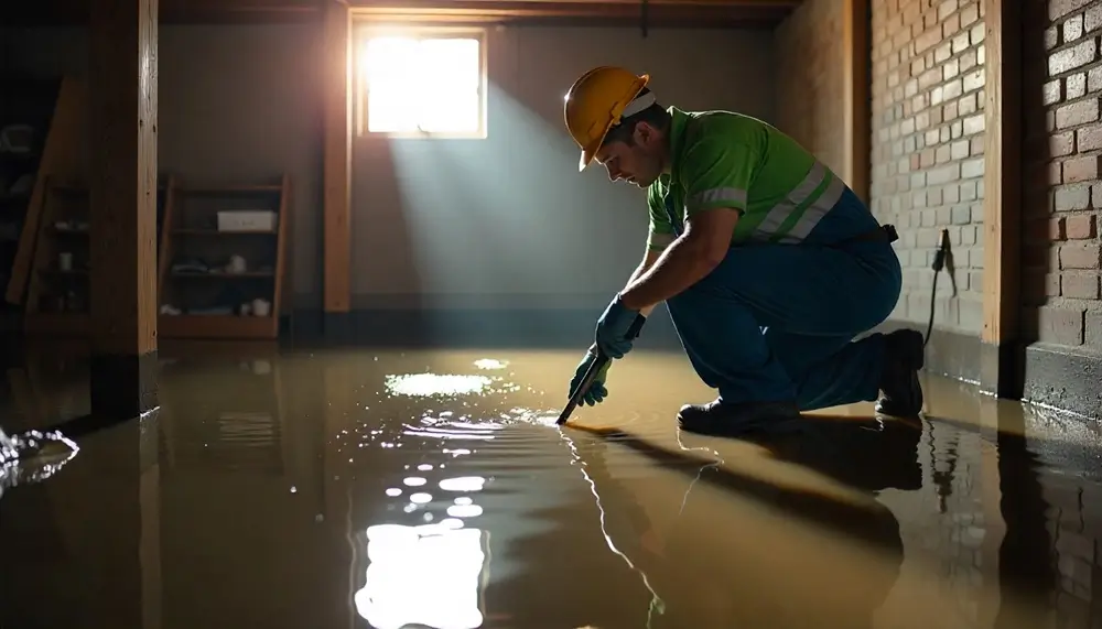 Professional water damage restoration services in Valders, WI
